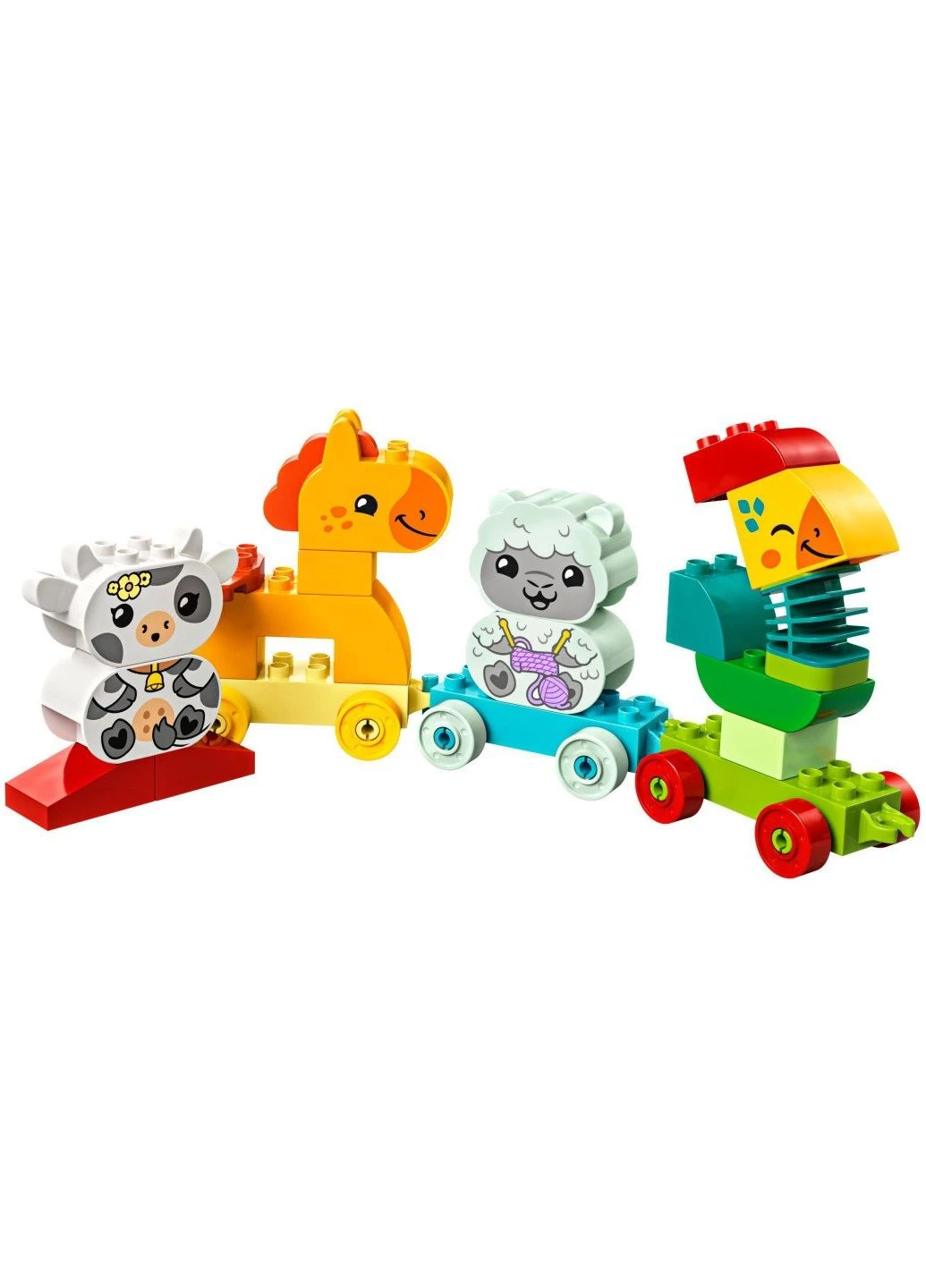 Конструктор DUPLO My First Поезд животных 19 деталей (ek28148) Lego DUPLO My First Потяг тваринок 19 деталей (392045452)