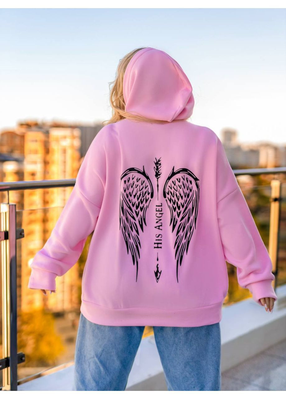 Женские тощие оверсайз с аппликацией «Крылья» No Brand (366391825)