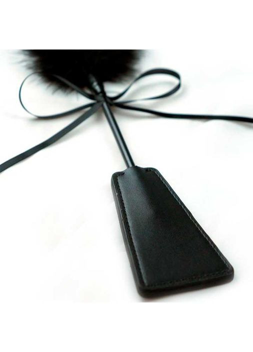 Чорна пір'їнка зі шльопалкою Садо-мазо Drive No Brand (324214774)