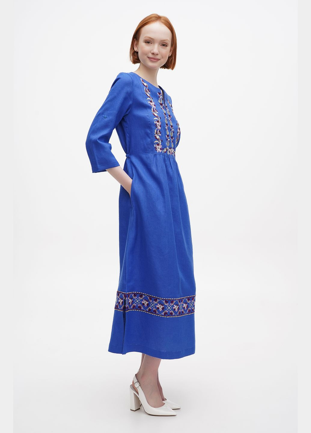 Синя сукня млада, р., код 0302/48/200 ГАЛЕРЕЯ ЛЬОНУ