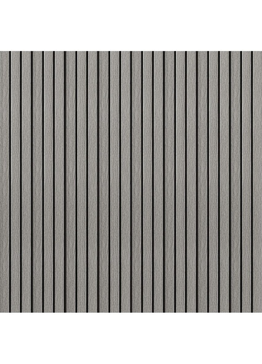 Рейка декоративна PS 2900х120х12мм Світло-сірий дуб SW-00001740 Sticker Wall (353968213)