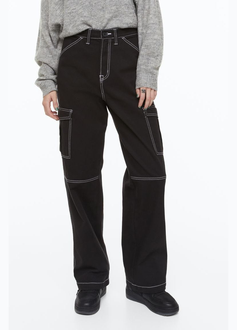 Джинси карго H&M - (336494202)