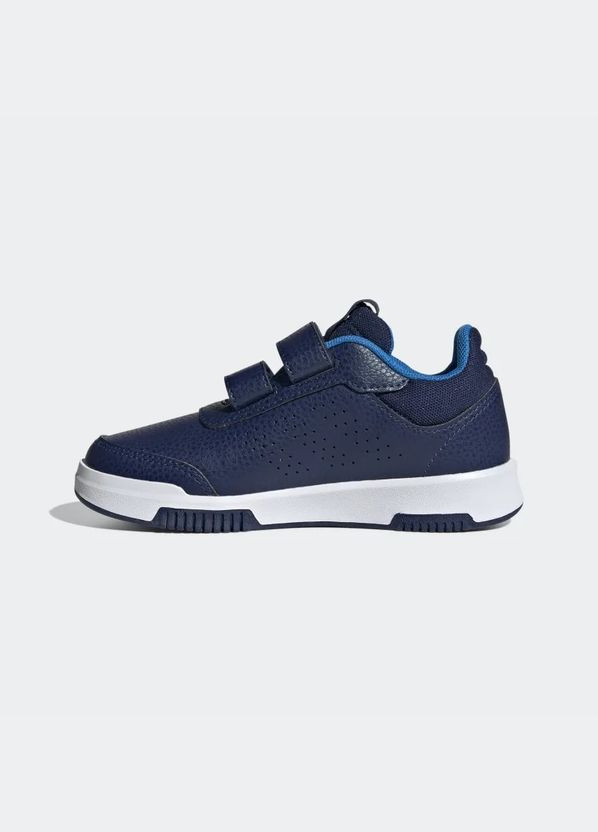 Синие всесезон кроссовки kids tensaur sport dark blue/blue rush/cloud whit р.10.5-28-18см adidas