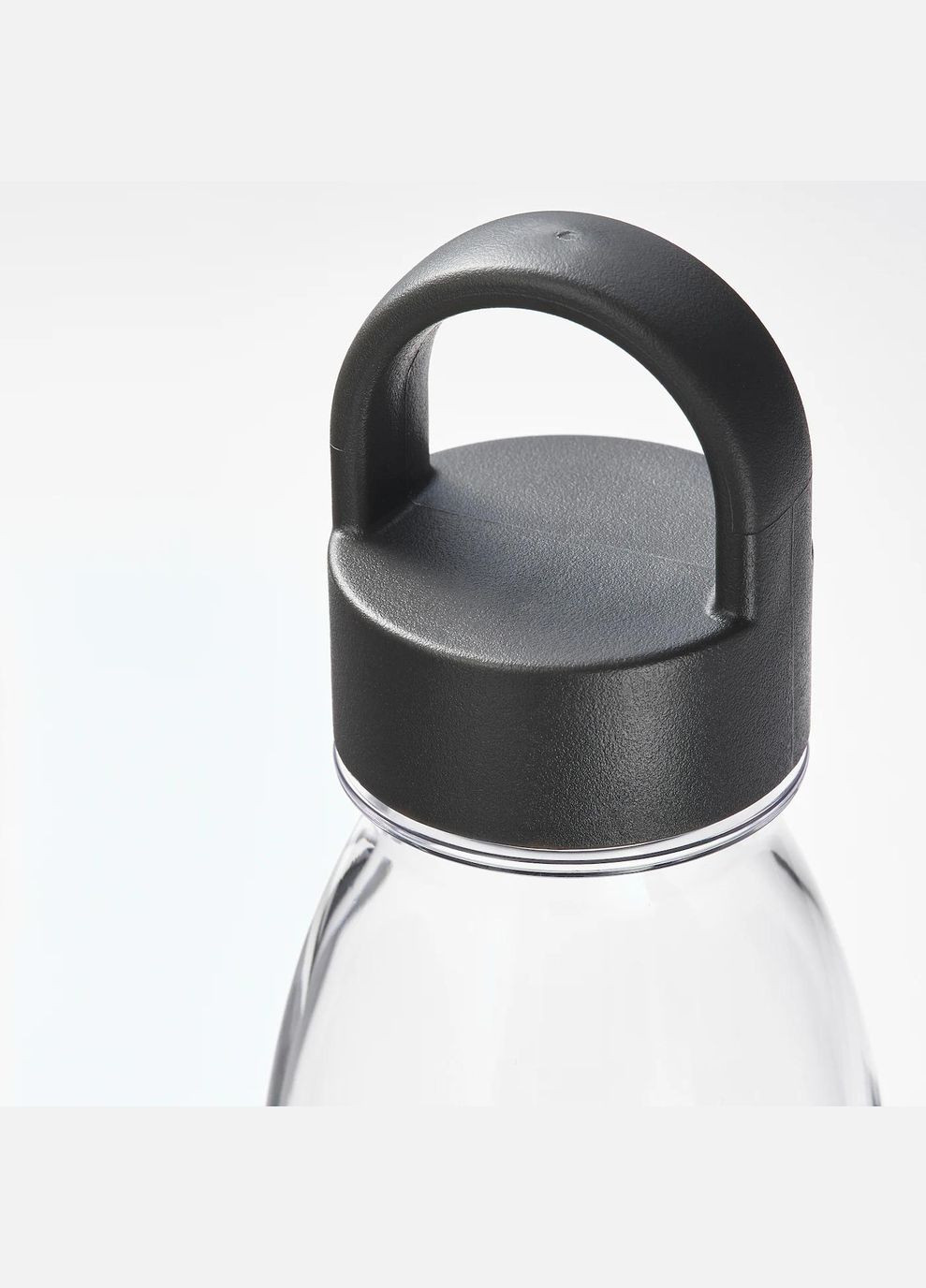 Пляшка для води ІКЕА 365+ 0,5 л темносірий (20480013) IKEA (267898861)