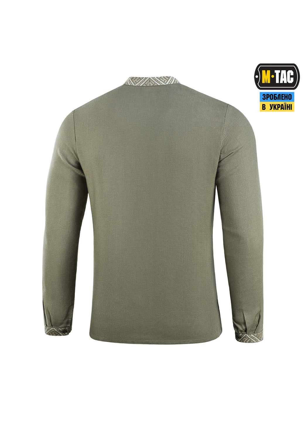 Вишиванка 100% льон тип 2олива (2XL) M-TAC (303355887)