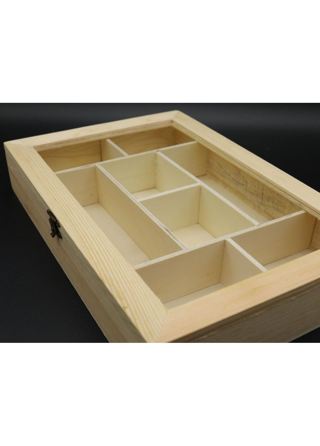 Ящик-органайзер для декупажа с замком и петлями. 30х20х5см HM furnitura (365248770)