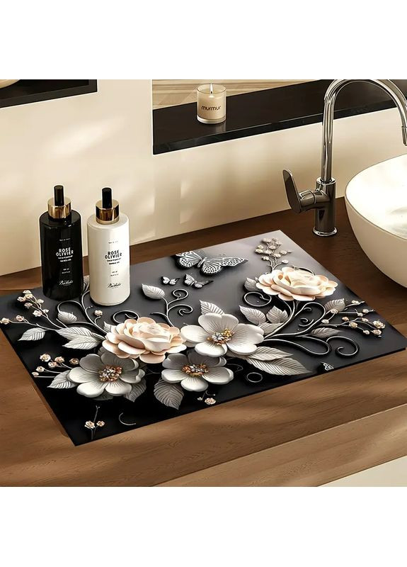 Килимок вологопоглинаючий нековзаючий No Brand 3D (361866419)