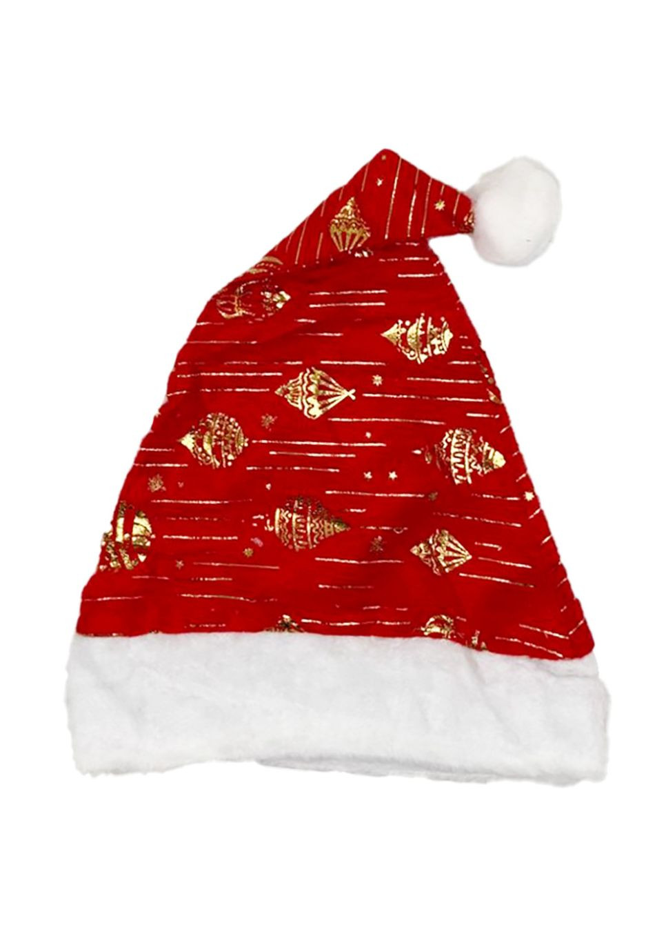 Шапка новорічна "Санта-Клауса" 6241-6-2 з іграшками Bambi (369527804)