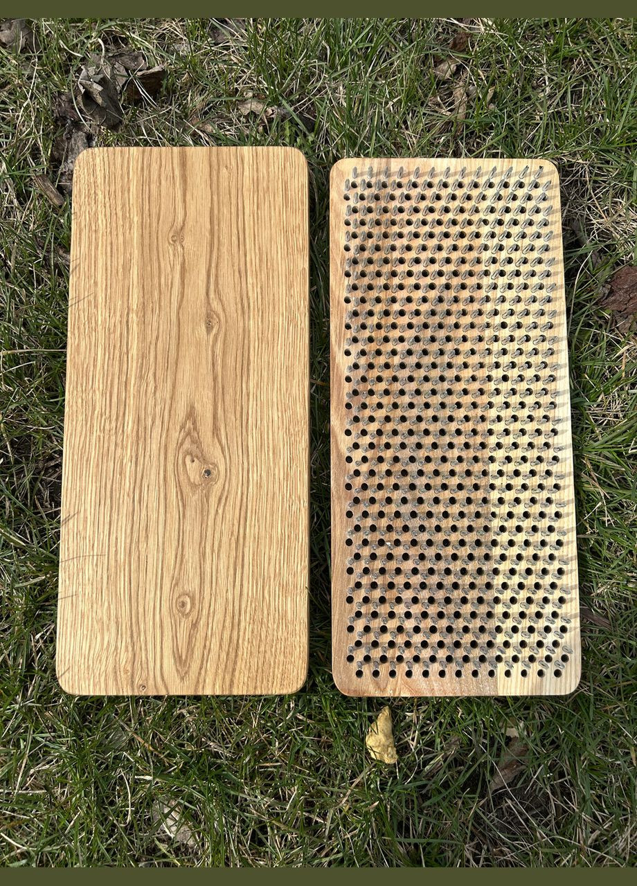 Доска Садху до 46 размера ноги. Срок 10 мм. Доска с гвоздями. Sadhu board. Handmade (361384760)