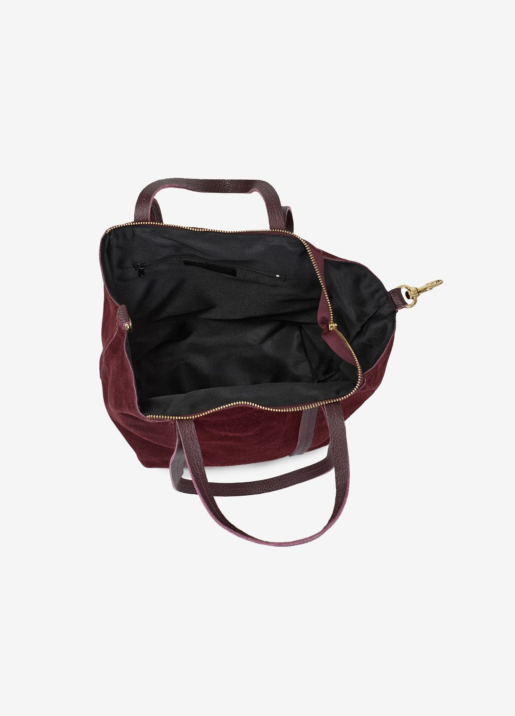 Сумка жіноча замшева тоут середня Tote Regina Notte (357207660)