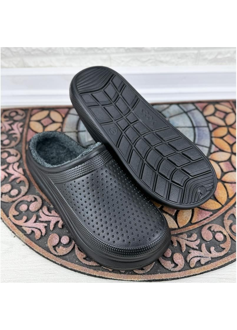 Сабо чоловiчi галошi теплi VS-0018115-2 Чорнi No Brand (352200541)