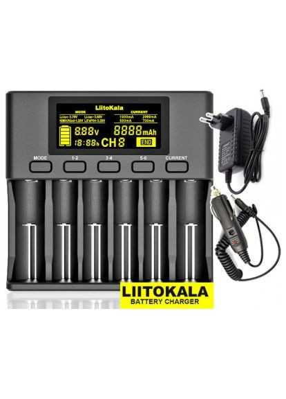 Универсальное зарядное устройство для Lii-S6 LiitoKala (370257129)