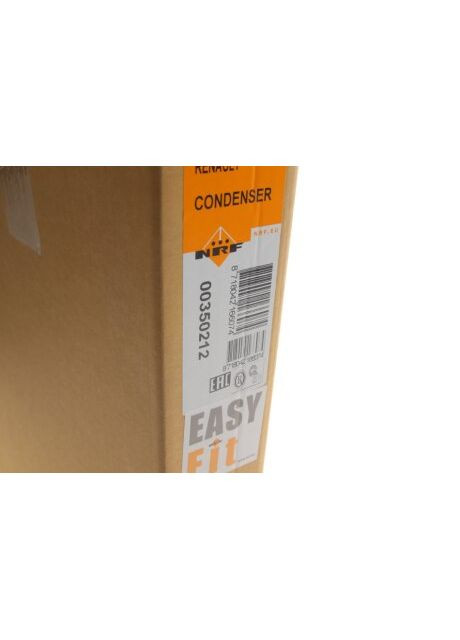 Конденсатор кондиционера RENAULT Captur 1.5D 06/13> (пр-во) 350212 NRF (368131206)