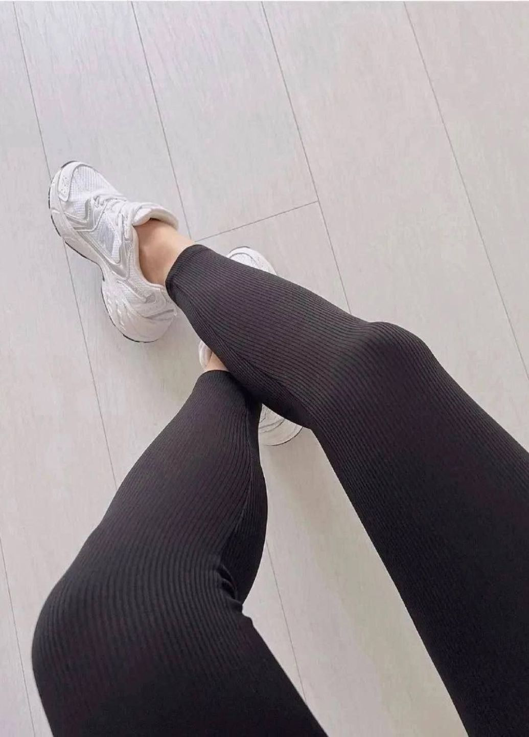 Лосины на высокой посадке в рубчик Tik-Tak (361444679)