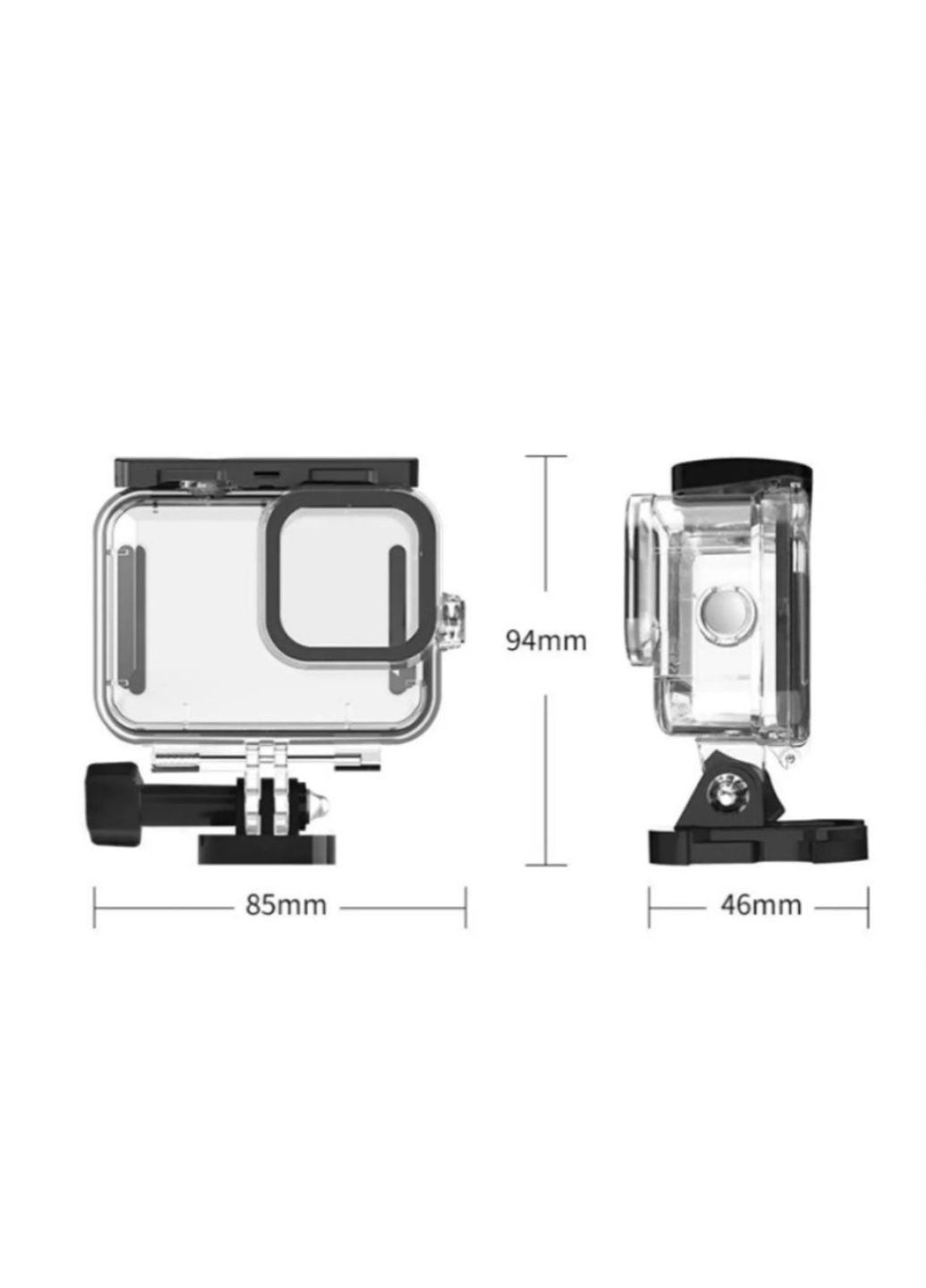 Водонепроникний захисний бокс (аква бокс) telesin для gopro 9/10/11 No Brand (284283072)