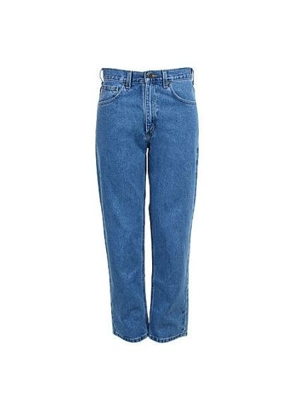 Синие демисезонные джинсы dst darkstone relaxed fit b17-stw Carhartt
