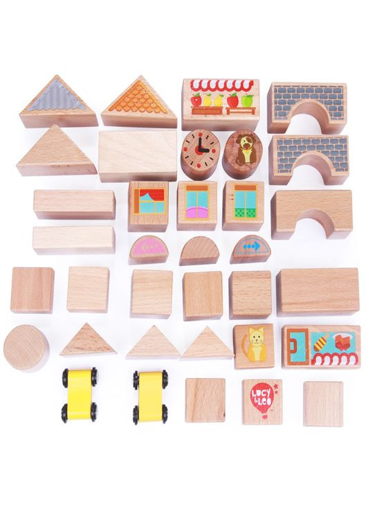Конструктор «Містечко», 25 дет. (4672/LL174) Lucy&Leo (324423448)