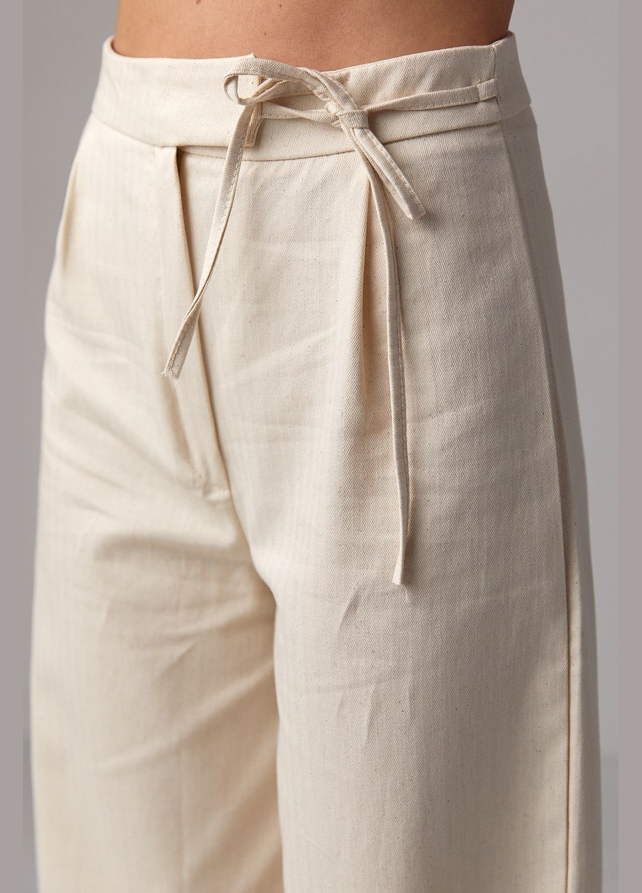 Жіночі класичні штани в ялинку Lurex (293814171)