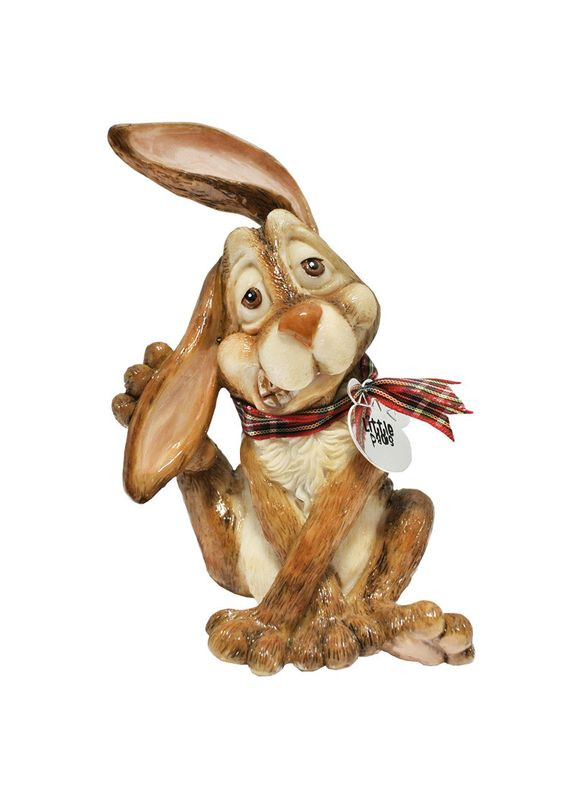 Фигуркастатуэтка коллекционная из керамики, Англия,кролик «Флупси» h-13 см Arora Design (301423697)