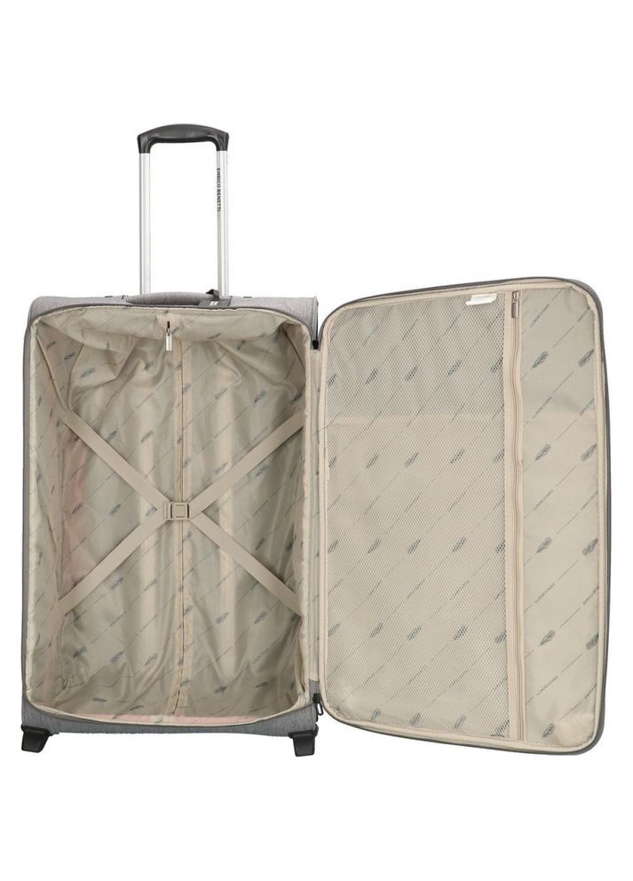 Валіза Dallas Light Grey L Велика Eb39042 026-70 official Enrico Benetti (372672229)