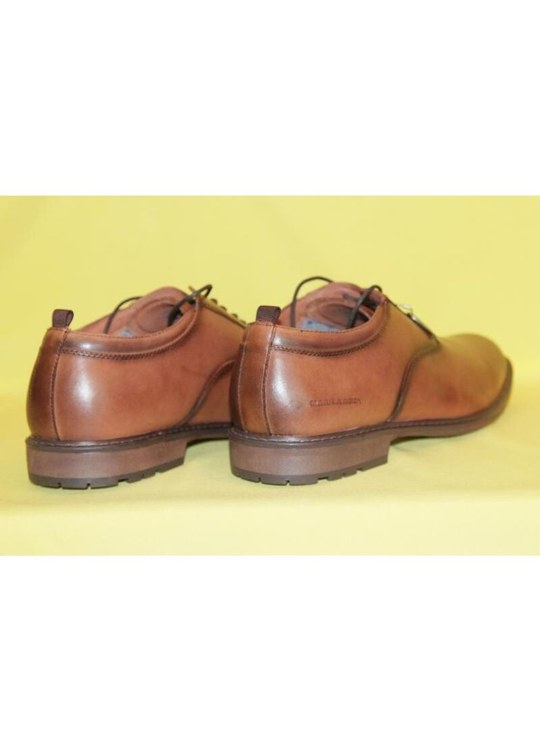 Коричневые классические туфли мужские, размер 47,5 Mark Nason на шнурках