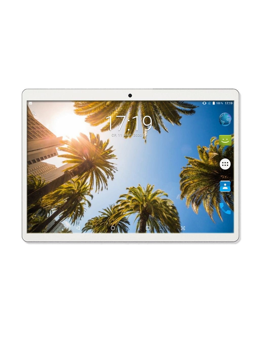 Планшет - телефон 3GB/32GB LTE IPS 10/1'' Full HD+Чехол-книжка + Карта памяти 64GB Adronix MT104 Silver (331157470)