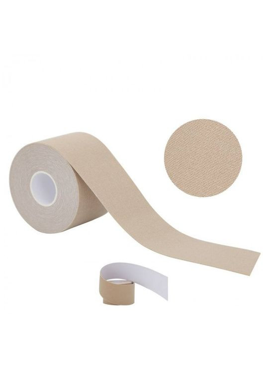 Тейп кінезіо для корекції тіла, 5 см, Кінезіологічна стрічка Kinesiology Tape, 5 см х 5 м No Brand (346048665)