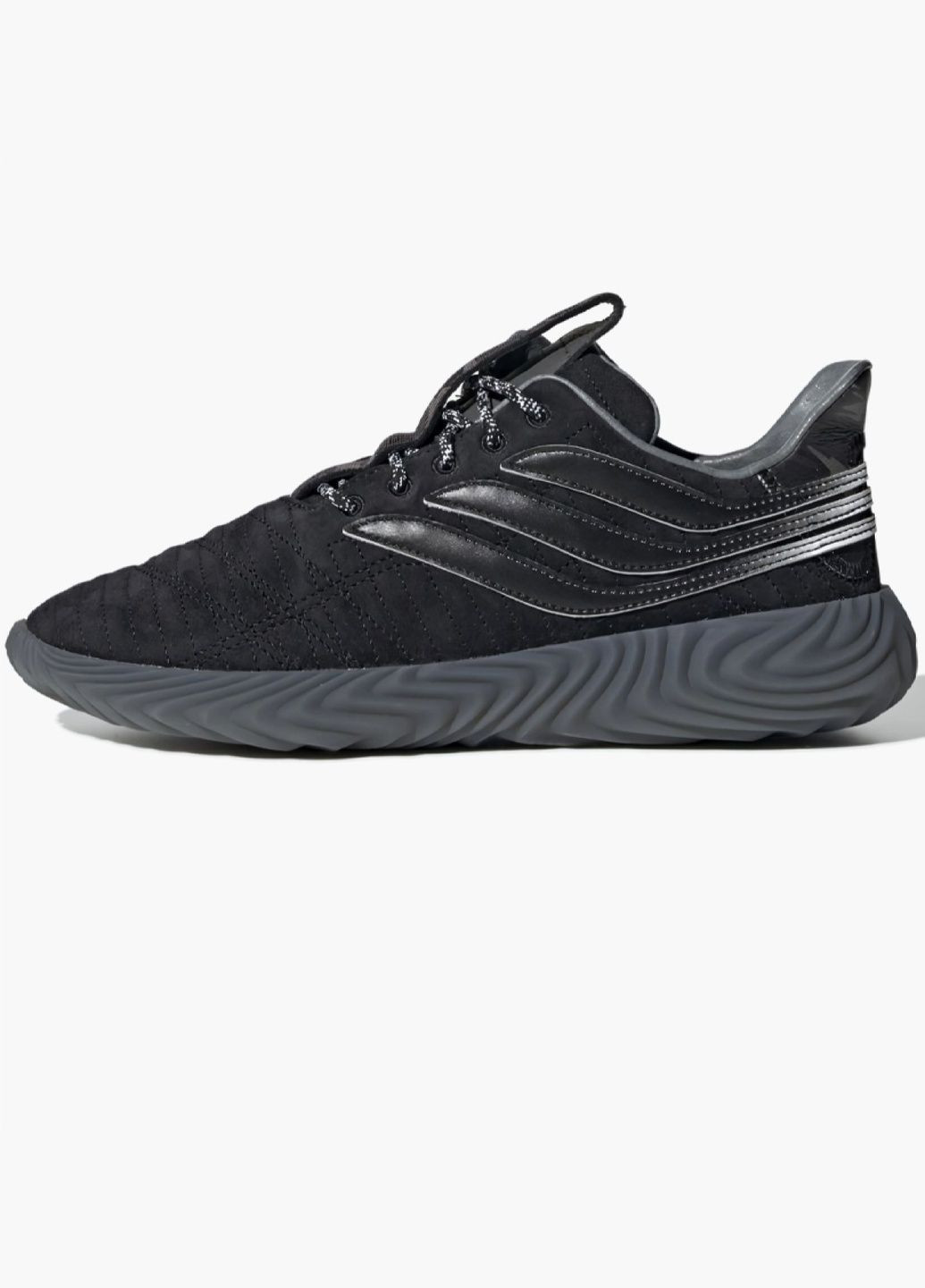 Черные демисезонные кроссовки мужские sobakov black ee8784 adidas