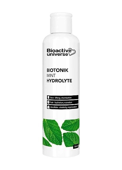Тонік-гідролат "М'ята" Biotonik Hydrolyte 500ml (1317211-16813754) Bioactive Universe (368662796)