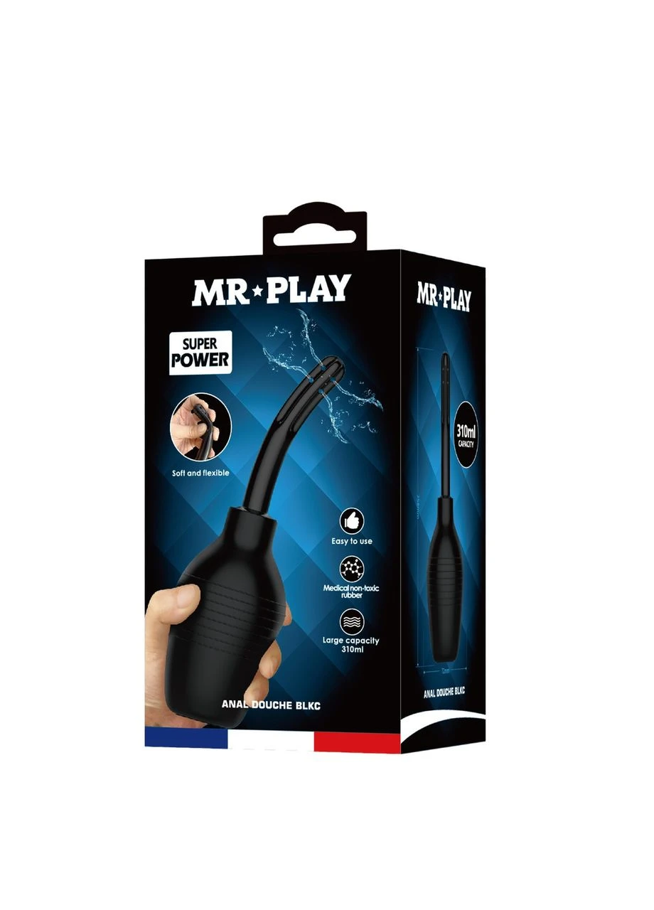 Анальний душ MR PLAY - Anal Douche BLKC (310 ml) Baile (383069103)