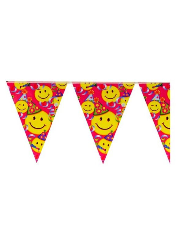 Гірлянда прапорці Смайл Seta Decor (276840649)
