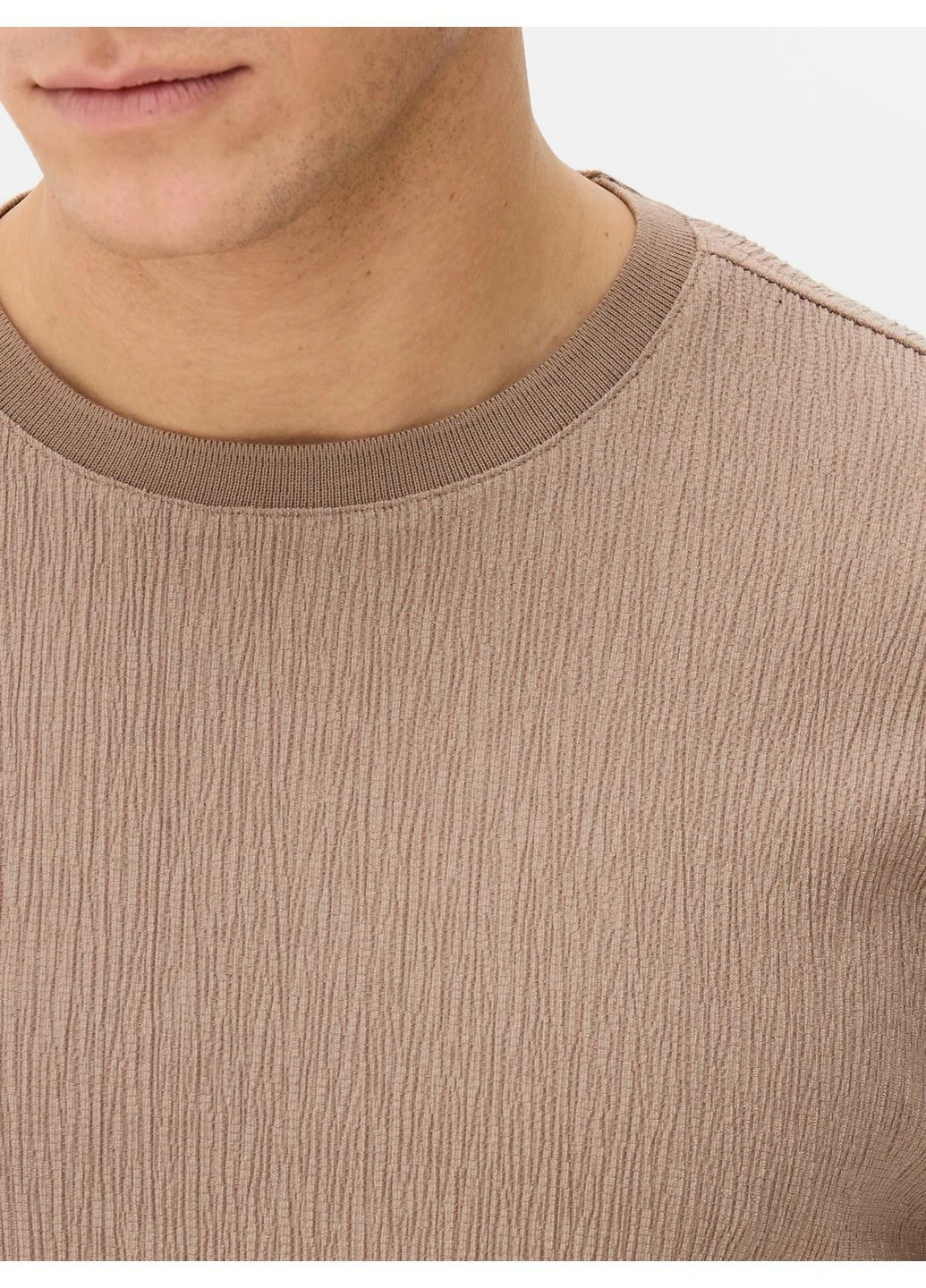 Світло-коричнева футболка basic,світло-коричневий, Primark