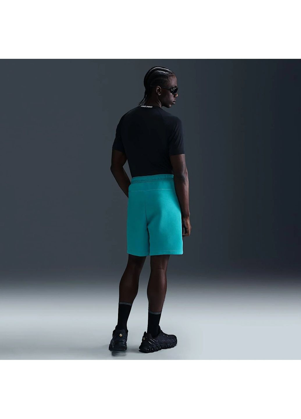 Шорты мужские Tech Fleece Turquoise Nike (366038983)