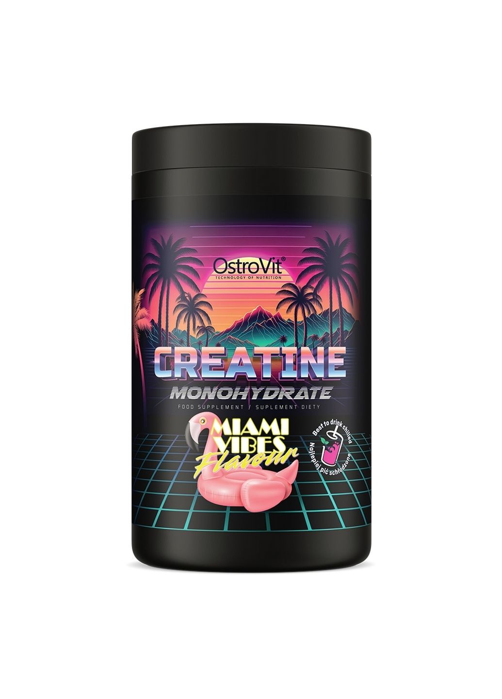 Креатин Creatine Monohydrate Miami Vibes, 500 грам Ostrovit (293417895)