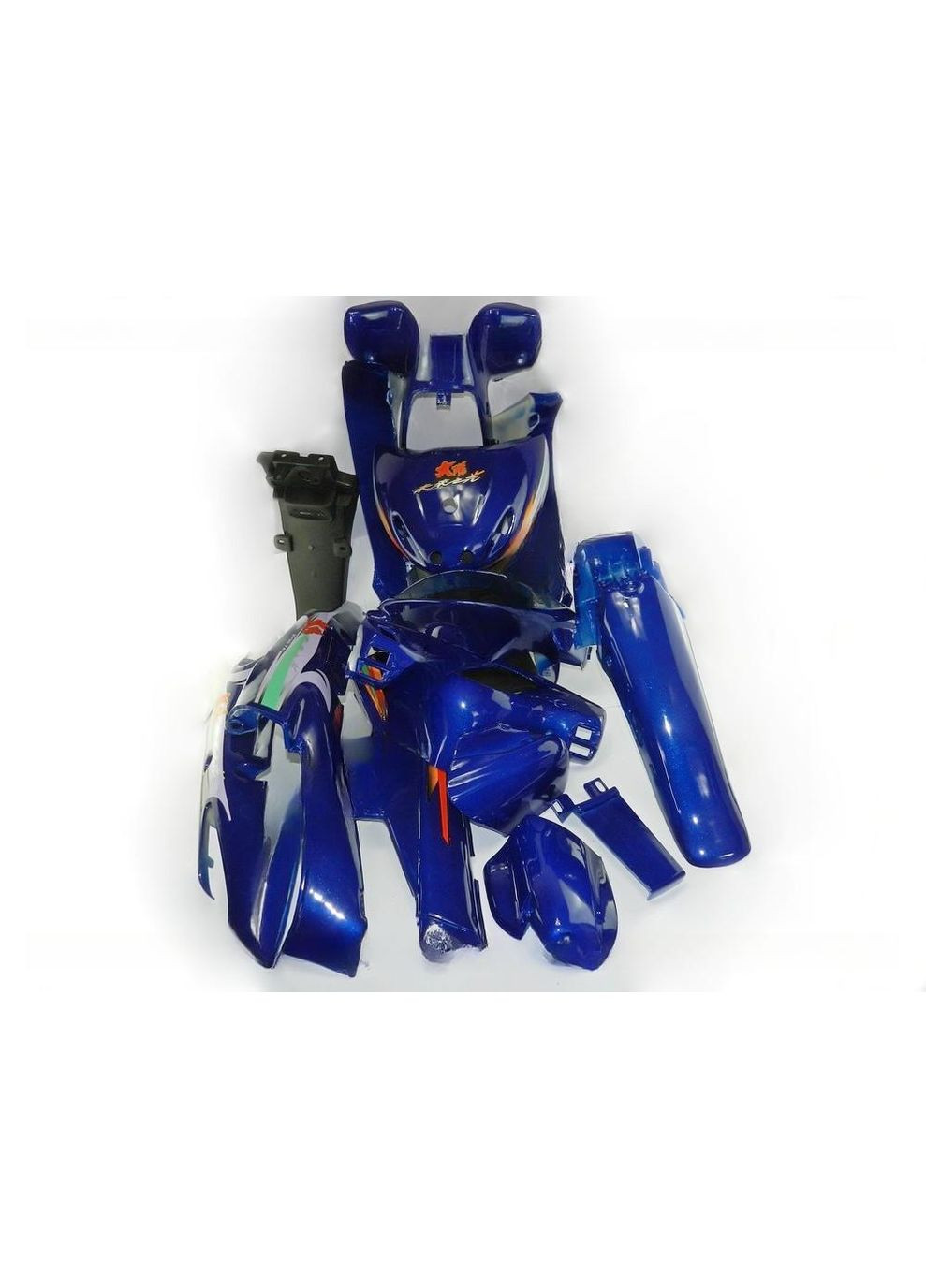 Пластик Вайпер Актив (Комплект всього пластику) Синій No Brand (369802586)