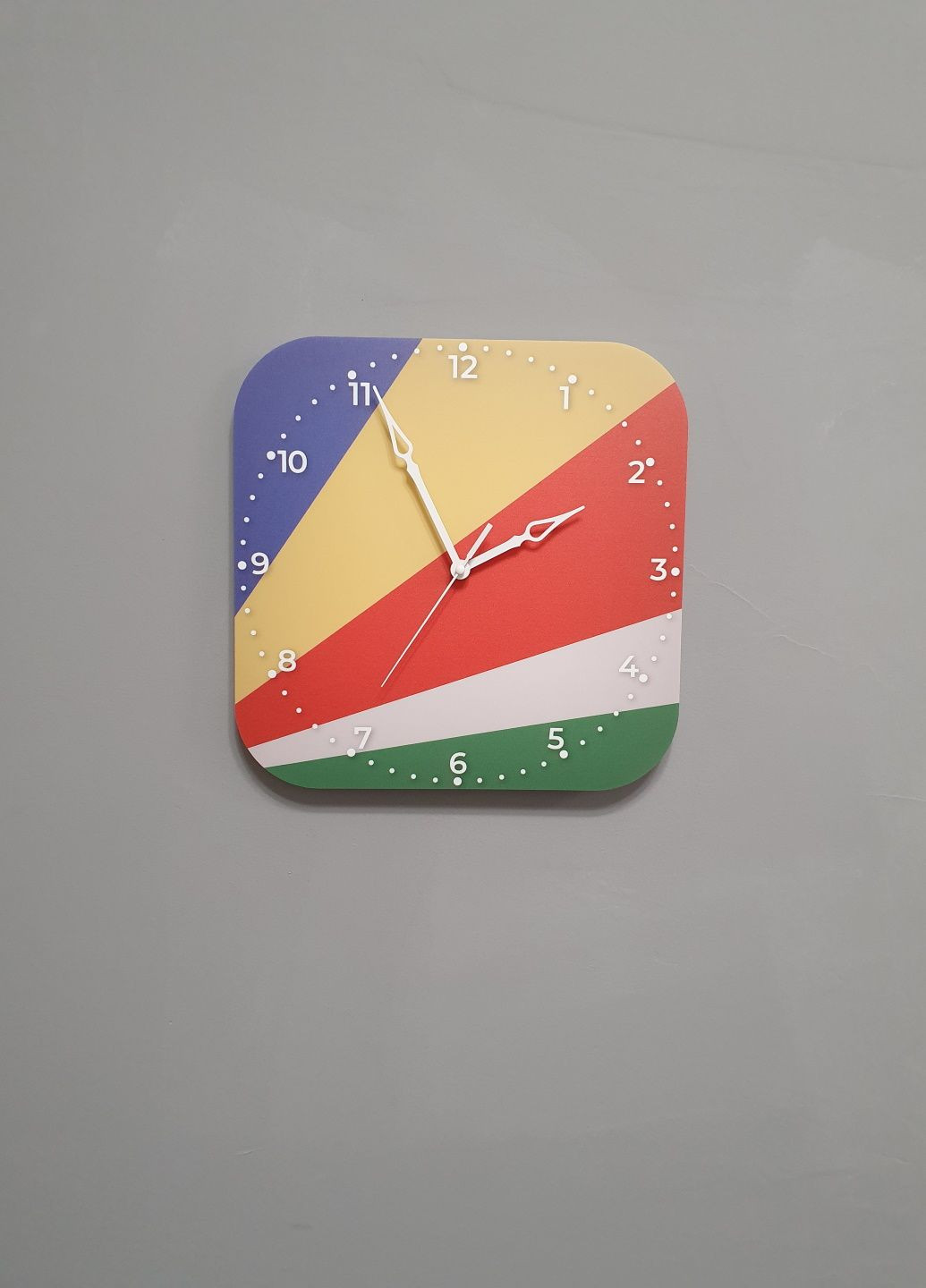 Часы настенные флаг Сейшельские Острова No Brand (321989386)