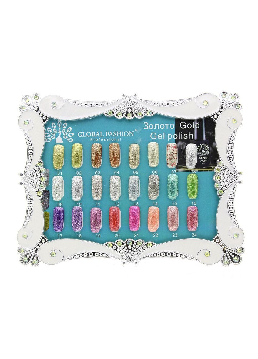 Гель лак Gold №05, 8мл Global Fashion (354797657)