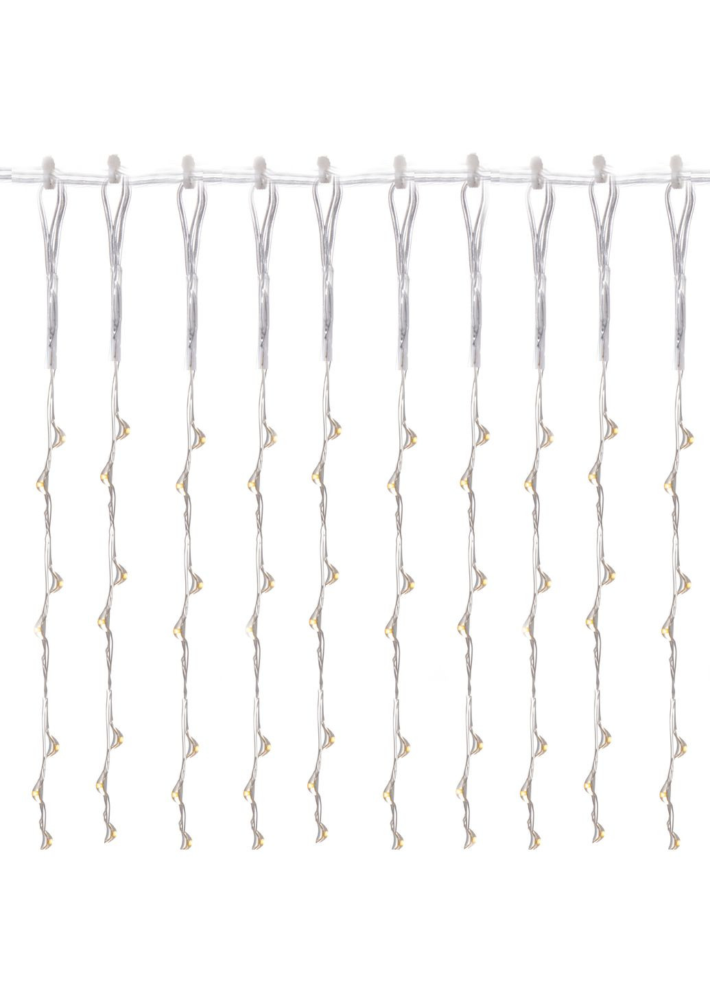 Гірлянда водоспад (штора) 2 x 2 м 400 LED Warm White Springos CL0097 (369014069)