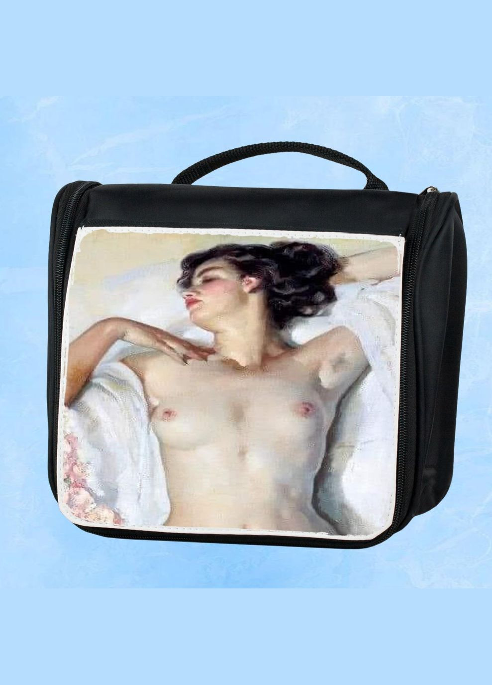 Дорожная сумка - органайзер для косметики несессер Art #298 Черная No Brand (318677312)