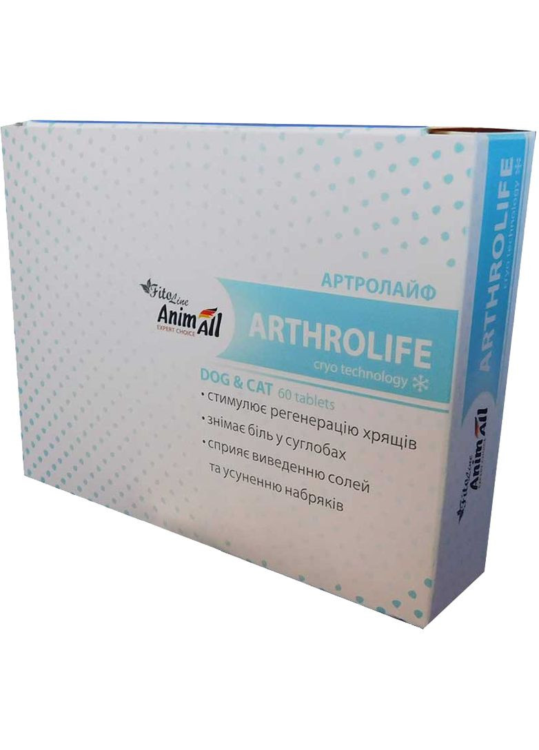 Вітаміни FitoLine Артролайф 60 таблеток (4820150203757) AnimAll (279564425)