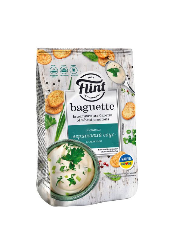 Багеты Сливочный соус 100 г Flint (338438436)