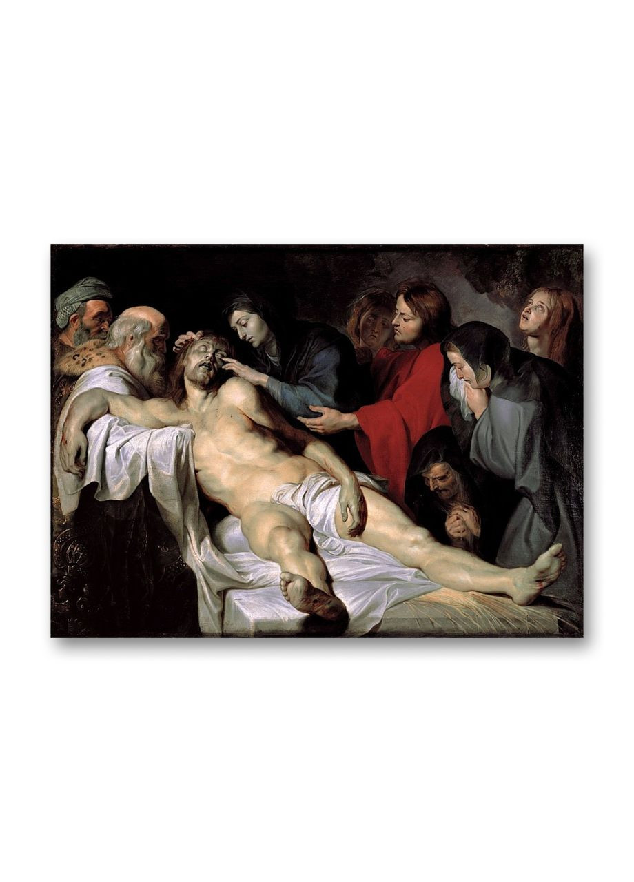 Печать на холсте Плавание Христа Питер Пауль Рубенс 50x70 No Brand (346496476)