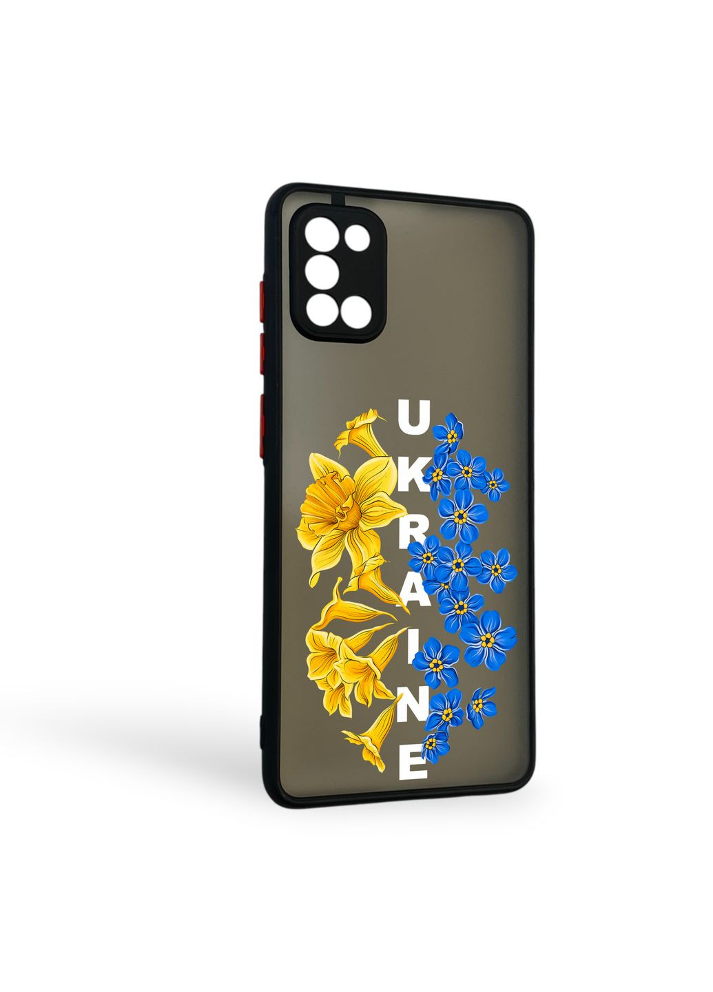 Чехол для телефона Galaxy A31 (SM-A315F) с 3D принтом патриотическим с высокими бортами на самсунг а31 черный Samsung (366388101)