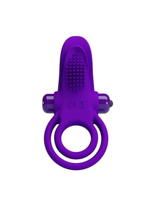 Ерекційне кільце - Pretty Love Vibrant Penis Ring Purple LyBaile (322185836)