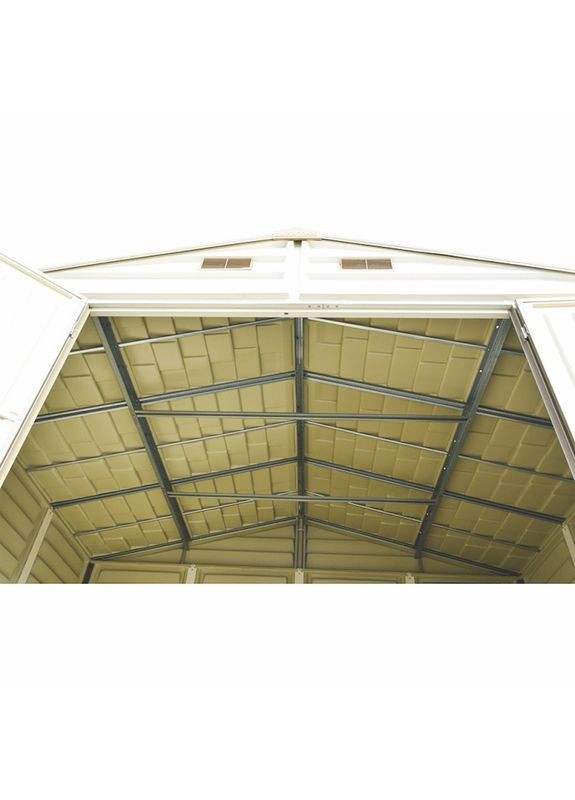 Сарай WoodSide 325х247х231 см слоновая кость (30214-2,3,4 ) Duramax (323166659)