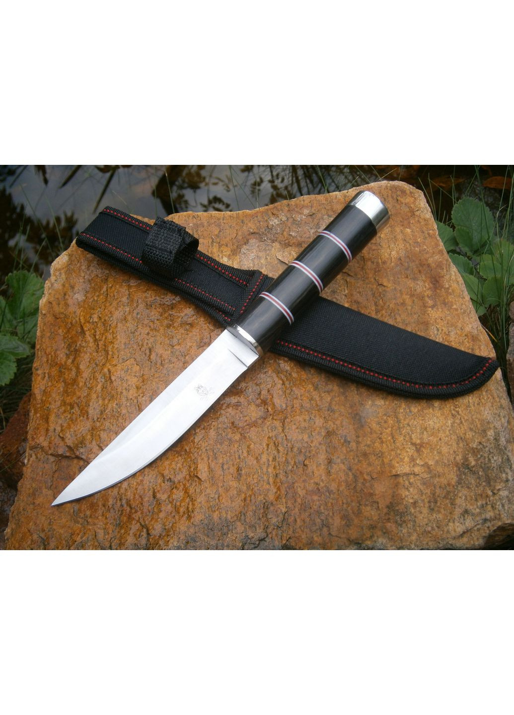 Ніж для туризму полювання риболовлі Самурай М-301 в чохлі 25 см No Brand (365065044)