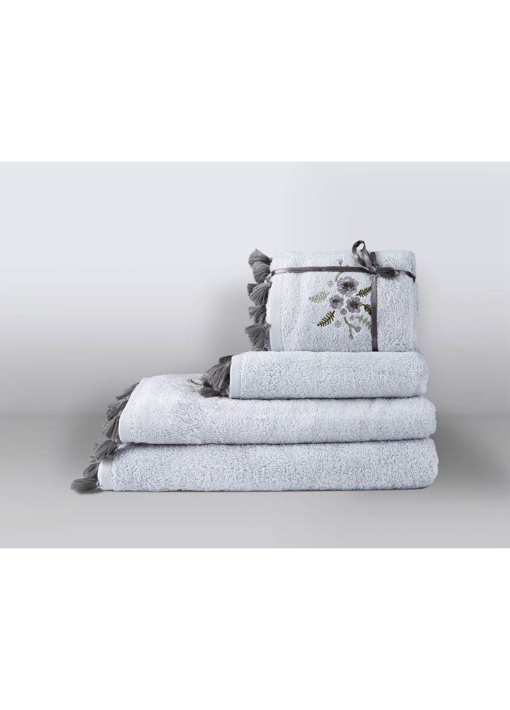 Рушник - Elia a.gri світло-сірий 70*140 Irya світло-сірий