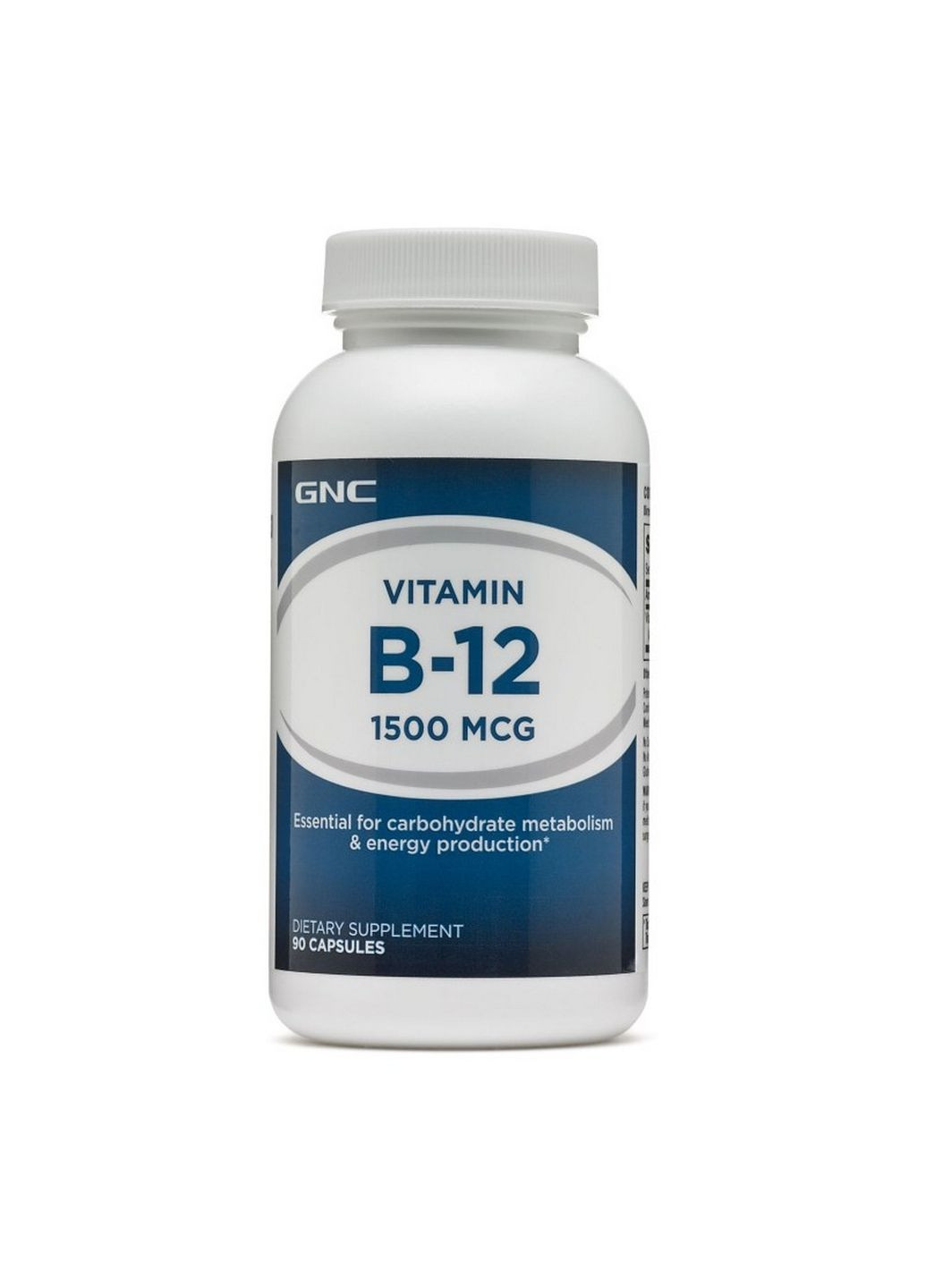 Витамины и минералы Vitamin B12 1500, 90 капсул GNC (293341315)