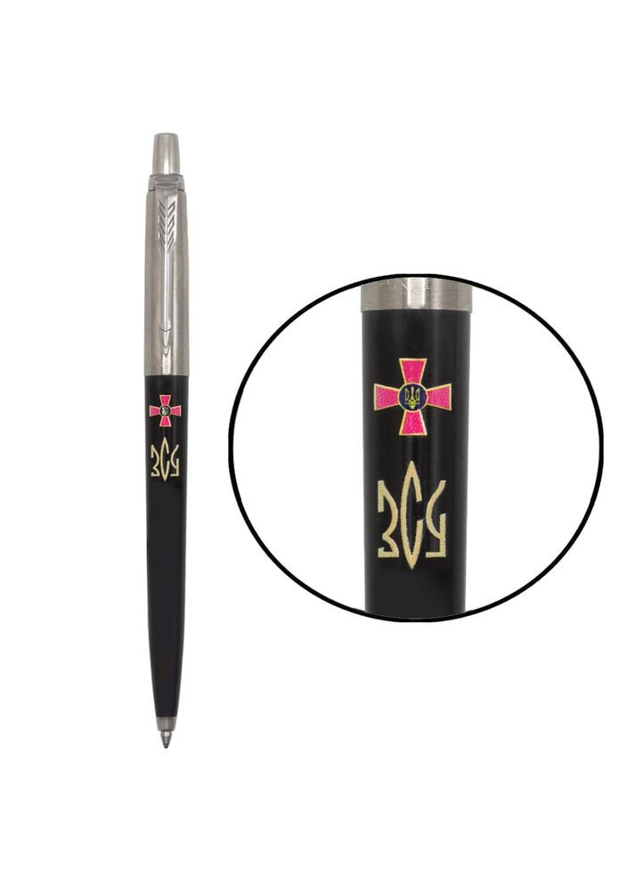 Кулькова ручка Jotter Originals Ukraine Black Ct Bp Емблема ЗСУ Тризуб ЗСУ 15632_W1015u Parker (316626339)