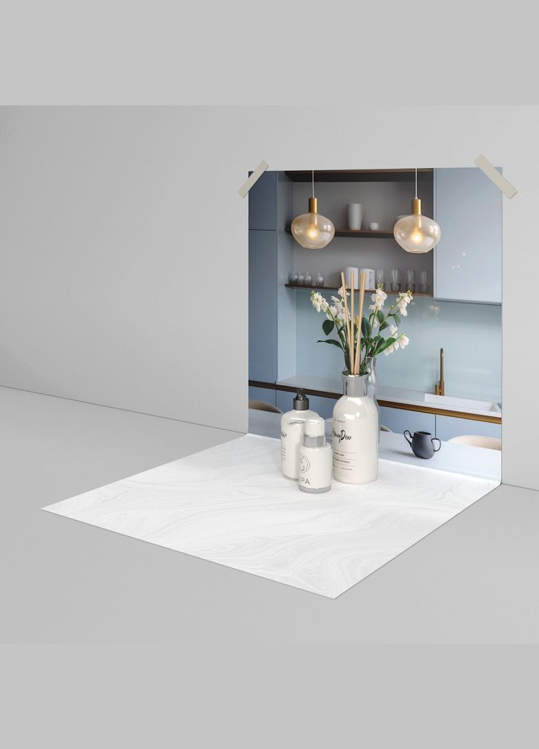 Вініловий фотофон 100х200см, Frontlit 450 г/м2, стіна + підлога №59188 PhotoVinyl (354378560)